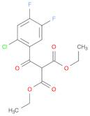 Propanedioic acid, 2-(2-chloro-4,5-difluorobenzoyl)-, 1,3-diethyl ester