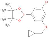 1,3,2-Dioxaborolane, 2-[3-bromo-5-(cyclopropylmethoxy)phenyl]-4,4,5,5-tetramethyl-