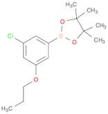1,3,2-Dioxaborolane, 2-(3-chloro-5-propoxyphenyl)-4,4,5,5-tetramethyl-