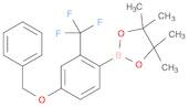 1,3,2-Dioxaborolane, 4,4,5,5-tetramethyl-2-[4-(phenylmethoxy)-2-(trifluoromethyl)phenyl]-