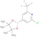 Pyridine, 2-chloro-4-(4,4,5,5-tetramethyl-1,3,2-dioxaborolan-2-yl)-6-(trifluoromethyl)-