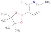 Pyridine, 2-fluoro-6-methyl-3-(4,4,5,5-tetramethyl-1,3,2-dioxaborolan-2-yl)-