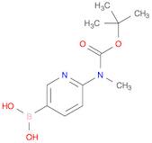 Carbamic acid, N-(5-borono-2-pyridinyl)-N-methyl-, C-(1,1-dimethylethyl) ester