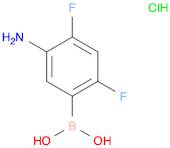 Boronic acid, B-(5-amino-2,4-difluorophenyl)-, hydrochloride (1:1)
