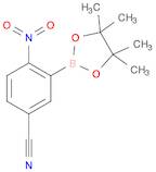 Benzonitrile, 4-nitro-3-(4,4,5,5-tetramethyl-1,3,2-dioxaborolan-2-yl)-