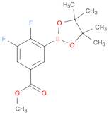 Benzoic acid, 3,4-difluoro-5-(4,4,5,5-tetramethyl-1,3,2-dioxaborolan-2-yl)-, methyl ester
