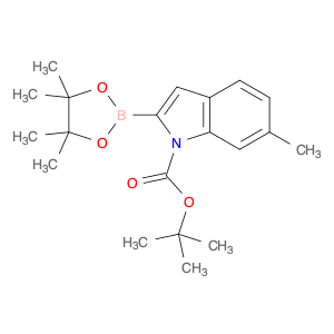 1H-Indole-1-carboxylic acid, 6-methyl-2-(4,4,5,5-tetramethyl-1,3,2-dioxaborolan-2-yl)-, 1,1-dimethylethyl ester