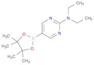 2-Pyrimidinamine, N,N-diethyl-5-(4,4,5,5-tetramethyl-1,3,2-dioxaborolan-2-yl)-