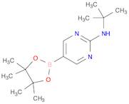 2-Pyrimidinamine, N-(1,1-dimethylethyl)-5-(4,4,5,5-tetramethyl-1,3,2-dioxaborolan-2-yl)-