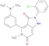 1H-Pyrazolo[4,3-c]pyridine-3,6(2H,5H)-dione, 2-(2-chlorophenyl)-4-[3-(dimethylamino)phenyl]-5-methyl-