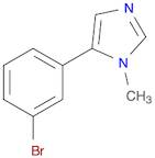 1H-Imidazole, 5-(3-bromophenyl)-1-methyl-