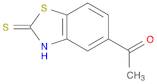 Ethanone, 1-(2,3-dihydro-2-thioxo-5-benzothiazolyl)-