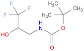 Carbamic acid, N-(3,3,3-trifluoro-2-hydroxypropyl)-, 1,1-dimethylethyl ester