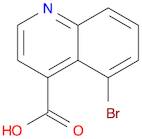 4-Quinolinecarboxylic acid, 5-bromo-