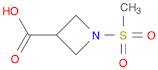 3-Azetidinecarboxylic acid, 1-(methylsulfonyl)-