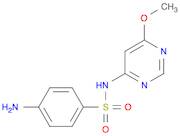 Benzenesulfonamide, 4-amino-N-(6-methoxy-4-pyrimidinyl)-