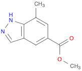 1H-Indazole-5-carboxylic acid, 7-methyl-, methyl ester
