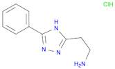1H-1,2,4-Triazole-3-ethanamine, 5-phenyl-, hydrochloride (1:2)