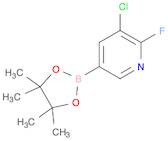 Pyridine, 3-chloro-2-fluoro-5-(4,4,5,5-tetramethyl-1,3,2-dioxaborolan-2-yl)-