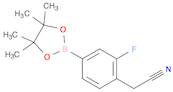 Benzeneacetonitrile, 2-fluoro-4-(4,4,5,5-tetramethyl-1,3,2-dioxaborolan-2-yl)-