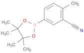 Benzonitrile, 2-methyl-5-(4,4,5,5-tetramethyl-1,3,2-dioxaborolan-2-yl)-