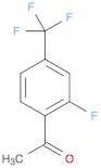 Ethanone, 1-[2-fluoro-4-(trifluoromethyl)phenyl]-