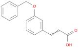 2-Propenoic acid, 3-[3-(phenylmethoxy)phenyl]-