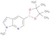 1H-Pyrrolo[2,3-b]pyridine, 1-methyl-5-(4,4,5,5-tetramethyl-1,3,2-dioxaborolan-2-yl)-