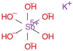 Antimonate (Sb(OH)61-), potassium (1:1), (OC-6-11)-