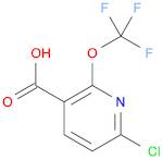 3-Pyridinecarboxylic acid, 6-chloro-2-(trifluoromethoxy)-