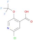4-Pyridinecarboxylic acid, 2-chloro-5-(trifluoromethoxy)-