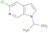 1H-Pyrrolo[2,3-c]pyridine, 5-chloro-1-(1-methylethyl)-