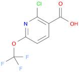 3-Pyridinecarboxylic acid, 2-chloro-6-(trifluoromethoxy)-