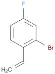 Benzene, 2-bromo-1-ethenyl-4-fluoro-