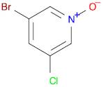 Pyridine, 3-bromo-5-chloro-, 1-oxide