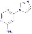 4-Pyrimidinamine, 6-(1H-imidazol-1-yl)-