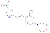 Ethanol, 2-[ethyl[3-methyl-4-[2-(5-nitro-2-thiazolyl)diazenyl]phenyl]amino]-