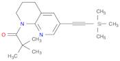 1-Propanone, 1-[3,4-dihydro-6-[2-(trimethylsilyl)ethynyl]-1,8-naphthyridin-1(2H)-yl]-2,2-dimethyl-