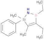 1-Aza-2-sila-5-boracyclopent-3-ene, 4,5-diethyl-2,3-dimethyl-2-phenyl-