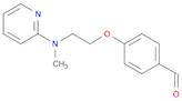Benzaldehyde, 4-[2-(methyl-2-pyridinylamino)ethoxy]-