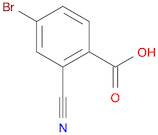 Benzoic acid, 4-bromo-2-cyano-