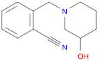 Benzonitrile, 2-[(3-hydroxy-1-piperidinyl)methyl]-
