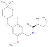 2-PyrrolidinecarboxaMide, N-[[4-[(4,4-diMethylcyclohexyl)oxy]-5-fluoro-2-Methoxyphenyl]Methyl]-, (2S)-