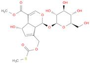 Cyclopenta[c]pyran-4-carboxylic acid, 1-(β-D-glucopyranosyloxy)-1,4a,5,7a-tetrahydro-5-hydroxy-7-[…