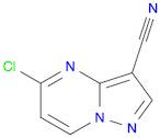 Pyrazolo[1,5-a]pyrimidine-3-carbonitrile, 5-chloro-