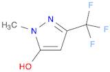 1H-Pyrazol-5-ol, 1-methyl-3-(trifluoromethyl)-