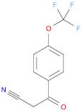Benzenepropanenitrile, β-oxo-4-(trifluoromethoxy)-