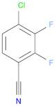 Benzonitrile, 4-chloro-2,3-difluoro-