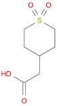 2H-Thiopyran-4-acetic acid, tetrahydro-, 1,1-dioxide