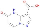 Pyrazolo[1,5-a]pyrimidine-3-carboxylic acid, 4,5-dihydro-5-oxo-